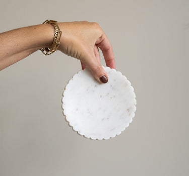 Soap Dish Marble White - Things I Like Things I Love