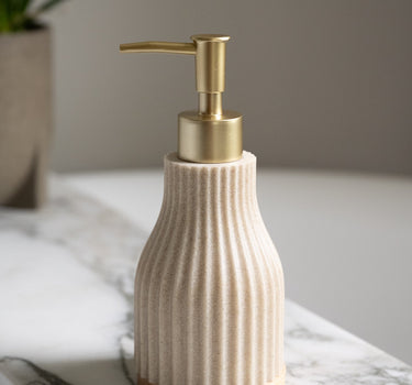 Soap Dispenser Wood Beige - Things I Like Things I Love