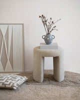 Stool Char Beige