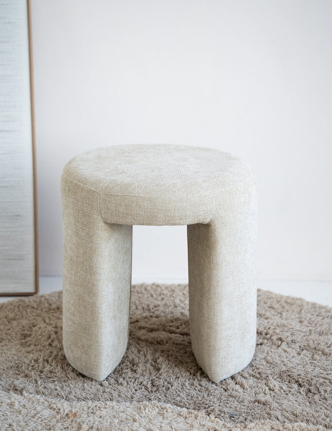 Stool Char Beige - Things I Like Things I Love