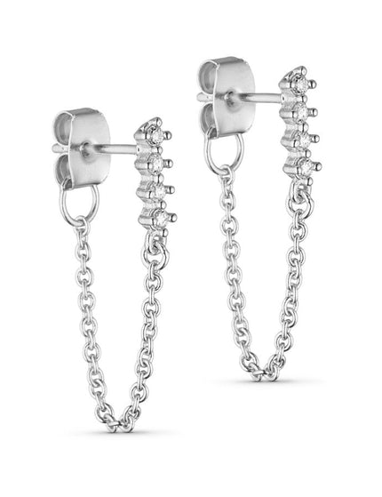 Stud Vepa Chain Silver - Things I Like Things I Love