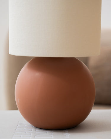 Table Lamp Alma Ball Brown - Things I Like Things I Love