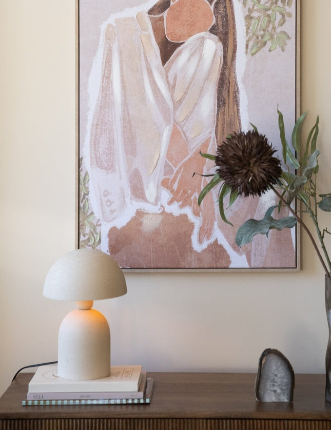 Table Lamp Boaz Mushy Beige - Things I Like Things I Love