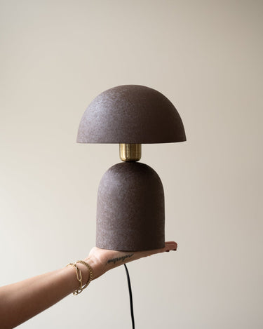 Table Lamp Boaz Mushy Brown - Things I Like Things I Love