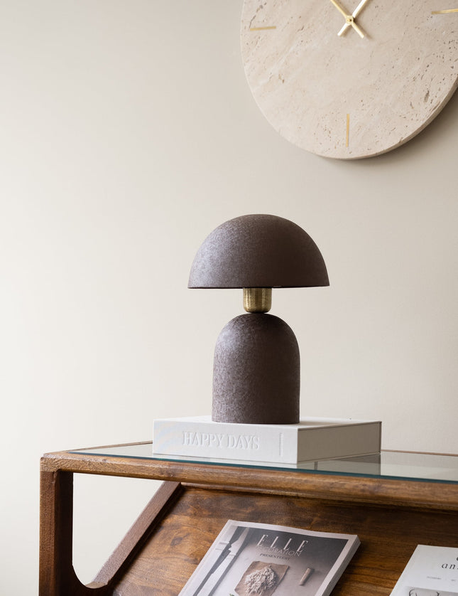 Table Lamp Boaz Mushy Brown - Things I Like Things I Love