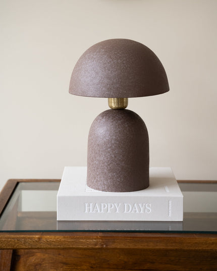 Table Lamp Boaz Mushy Brown - Things I Like Things I Love