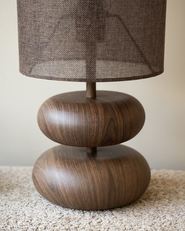 Table Lamp Danialo Dark Brown - Things I Like Things I Love