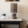 Table Lamp Danialo Dark Brown - Things I Like Things I Love