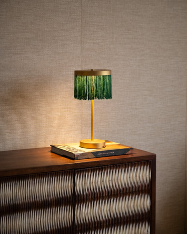 Table Lamp Donna Led Green/Gold - Things I Like Things I Love