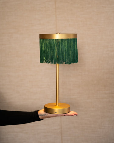 Table Lamp Donna Led Green/Gold - Things I Like Things I Love