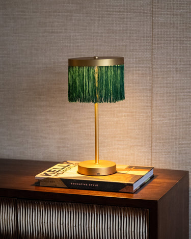 Table Lamp Donna Led Green/Gold - Things I Like Things I Love