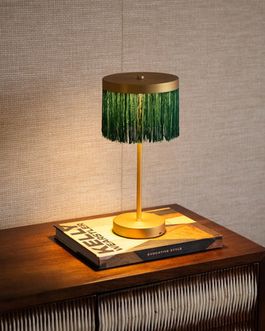 Table Lamp Donna Led Green/Gold - Things I Like Things I Love