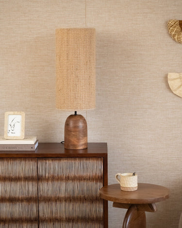 Table Lamp Gada Wood - Things I Like Things I Love