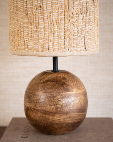 Table Lamp Gadja Wood - Things I Like Things I Love