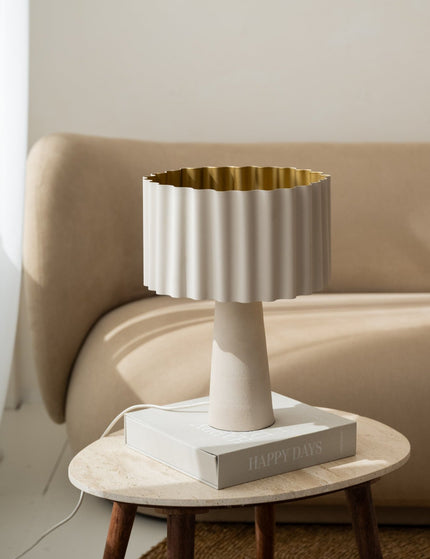 Table Lamp Iron Beige - Things I Like Things I Love