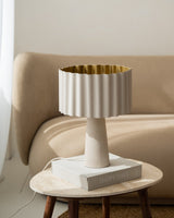 Table Lamp Iron Beige