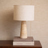 Table Lamp Mue Travertin - Things I Like Things I Love