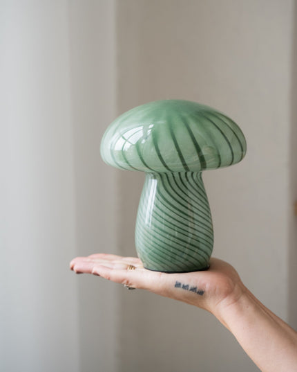 Table Lamp Mushy Green - Things I Like Things I Love