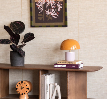 Table Lamp Mushy Iron Brown/Lila - Things I Like Things I Love