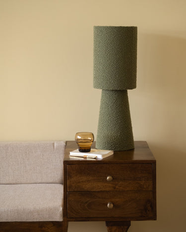 Table Lamp Nicky Olive Green - Things I Like Things I Love