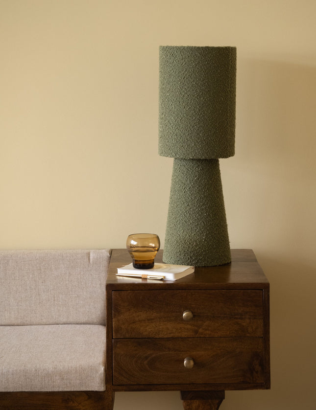 Table Lamp Nicky Olive Green - Things I Like Things I Love