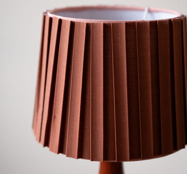 Table Lamp Terra Pleated Shade - Things I Like Things I Love