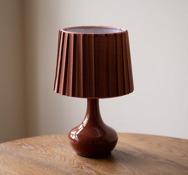 Table Lamp Terra Pleated Shade - Things I Like Things I Love