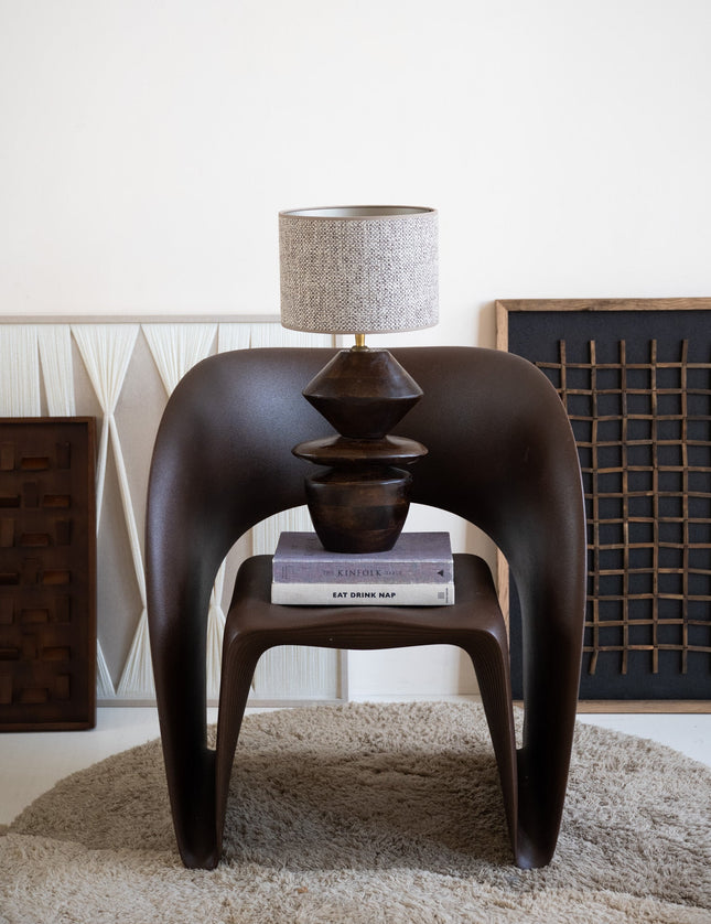 Table Lamp Ven + Shade Saverna Brown - Things I Like Things I Love