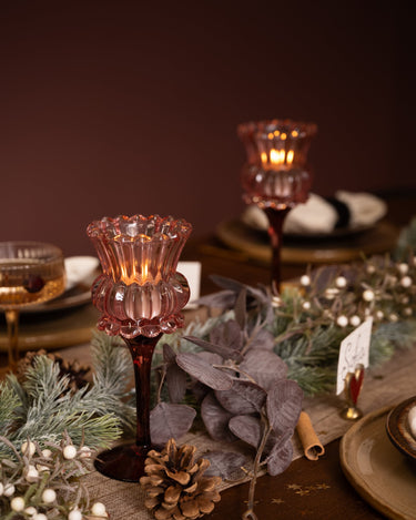 Tealight Flowi Burgundy - Things I Like Things I Love