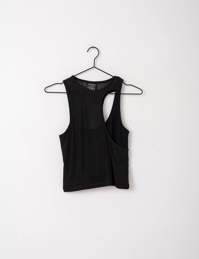 TILTIL Aili Top Mesh Black - Things I Like Things I Love