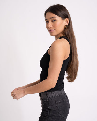 TILTIL Alina One Shoulder Top Black - Things I Like Things I Love