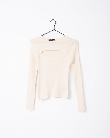 TILTIL Ami Longsleeve Top Ecru - Things I Like Things I Love