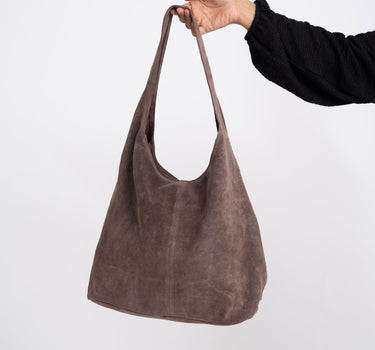 TILTIL Bag Yuki Suede Brown - Things I Like Things I Love