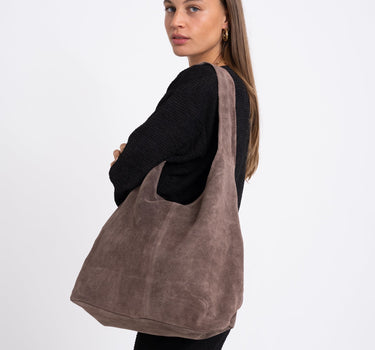 TILTIL Bag Yuki Suede Brown - Things I Like Things I Love