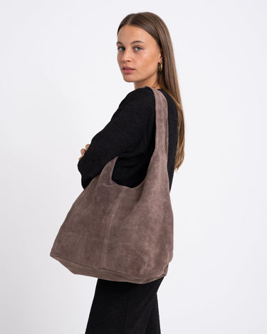 TILTIL Bag Yuki Suede Brown - Things I Like Things I Love