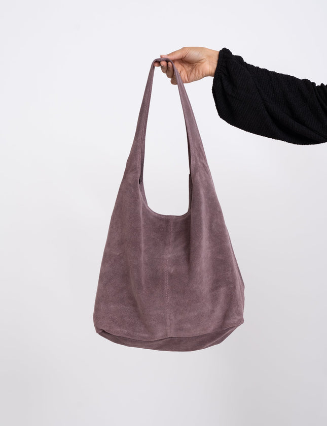 TILTIL Bag Yuki Suede Faded Purple - Things I Like Things I Love