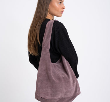 TILTIL Bag Yuki Suede Faded Purple - Things I Like Things I Love