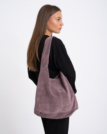 TILTIL Bag Yuki Suede Faded Purple - Things I Like Things I Love