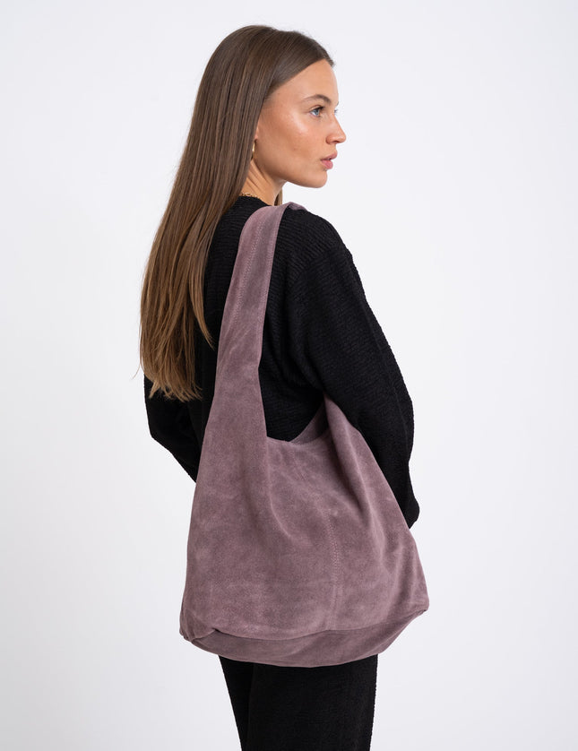 TILTIL Bag Yuki Suede Faded Purple - Things I Like Things I Love