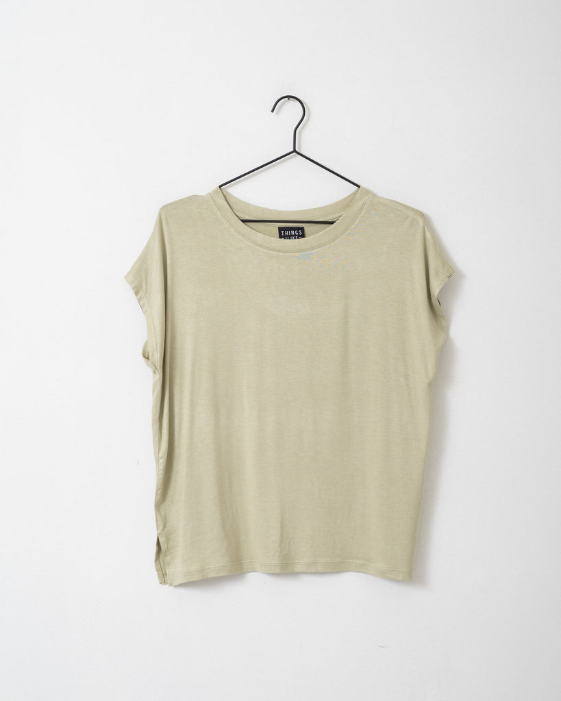 TILTIL Baillie Tee Sage Green One Size - Things I Like Things I Love