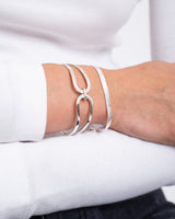 TILTIL Bangle Bracelet Silver Layla