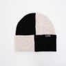 TILTIL Beanie Check Oatmeal Black - Things I Like Things I Love