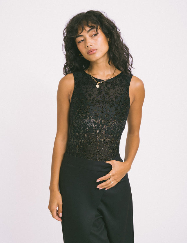 TILTIL Birke Body Lace Mesh Black - Things I Like Things I Love