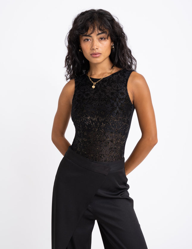 TILTIL Birke Body Lace Mesh Black - Things I Like Things I Love