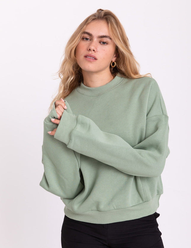 TILTIL Bowey Sweater Salvia Green - Things I Like Things I Love