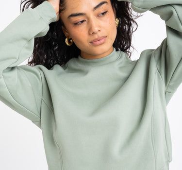 TILTIL Bowey Sweater Salvia Green - Things I Like Things I Love