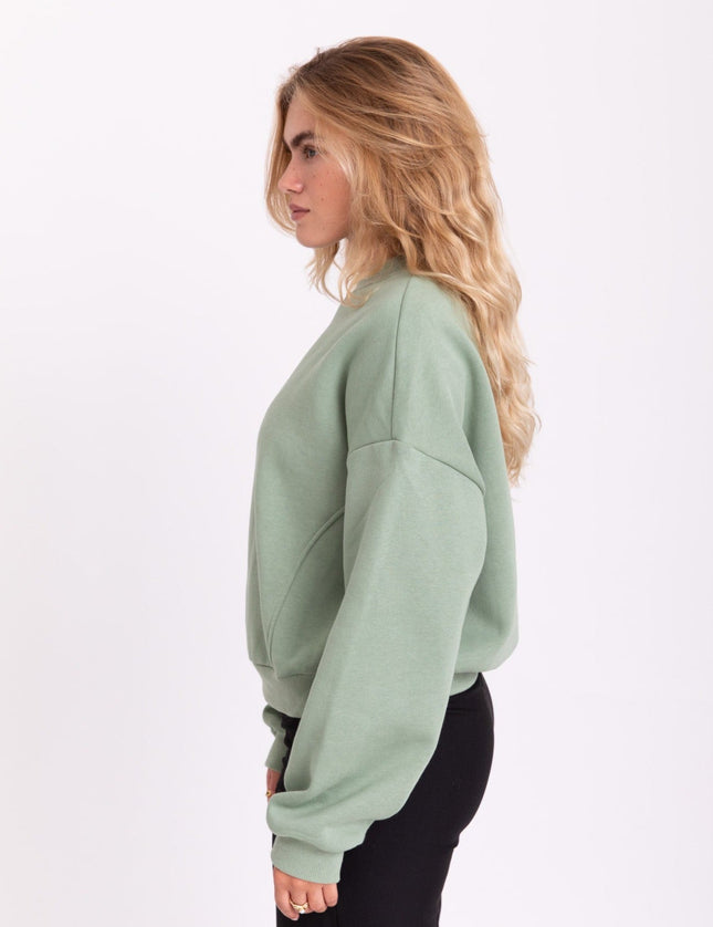 TILTIL Bowey Sweater Salvia Green - Things I Like Things I Love