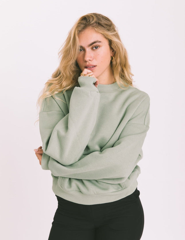 TILTIL Bowey Sweater Salvia Green - Things I Like Things I Love