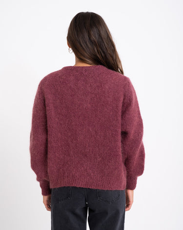 TILTIL Bowie Cardigan Burgundy One Size - Things I Like Things I Love