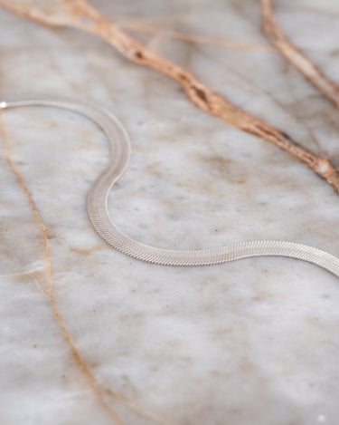 TILTIL Bracelet Silver Francy Flat Snake - Things I Like Things I Love